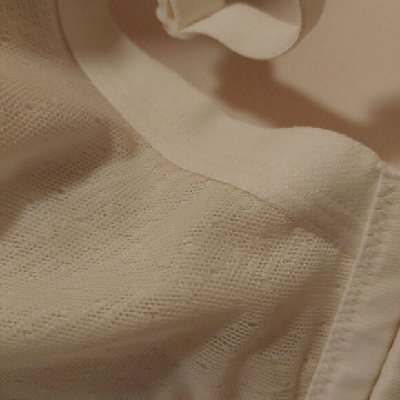 NWT Vanity Fair Women's Size 42DD Coconut White Breathable Luxe Full Figure Bra. - Picture 8 of 8